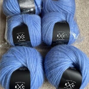 Joann KC Cloudpaca Soft Blue Yarn (6 balls)